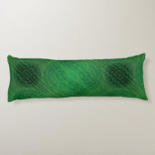 Coussins Longs Acceptation | Médaillons de méditation verte (Dos)