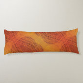 Coussins Longs Acceptation | Médaillons de saumons rouges orange (Dos)