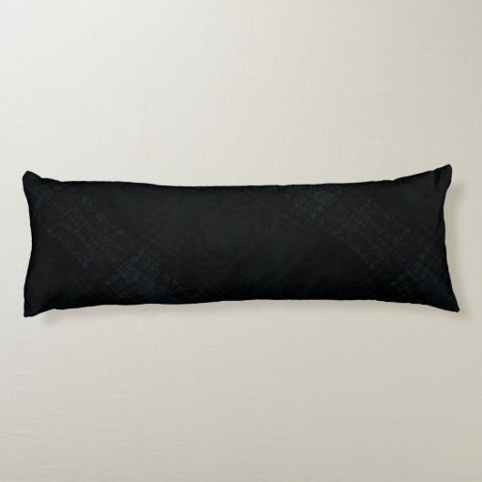 Coussins Longs Acceptation | Texture foncée Shibori (Dos)