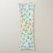 Coussins Longs Adorable aquarelle peindre papillons motif (Devant (Vertical))