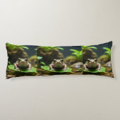 Coussins Longs Adorable Green Frog Body Pillow (Dos)