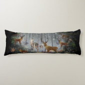 Coussins Longs Adorable Rindeer La Nuit (Devant)