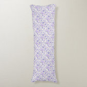 Coussins Longs "Aesthétique mignon violet" (devant Vertical)