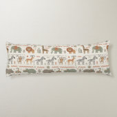 Coussins Longs African Animal Parade Tribal Style ID1262 (Dos)