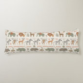 Coussins Longs African Animal Parade Tribal Style ID1262 (Devant)