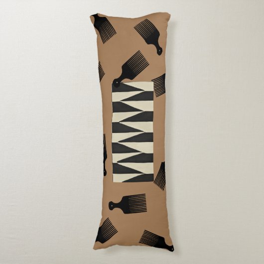 Coussins Longs Afro Blowout (Devant (Vertical))