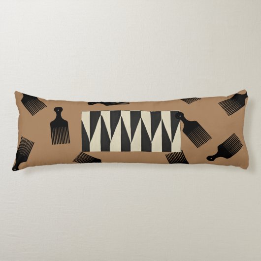 Coussins Longs Afro Blowout (Devant)