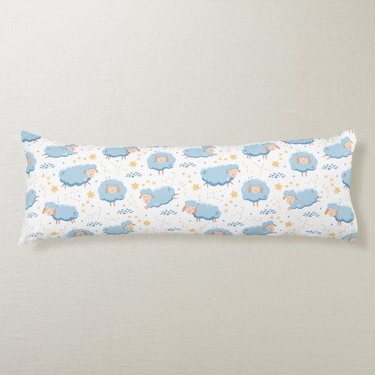 Coussins Longs Agneaux et étoiles (Devant)