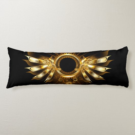 Coussins Longs Ailes de Steampunk (Devant)