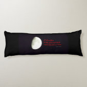 Coussins Longs Aimez-vous à la lune (Dos)