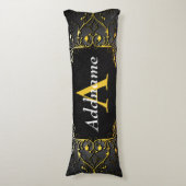 Coussins Longs Ajoutez votre nom et vos initiales (Devant (Vertical))