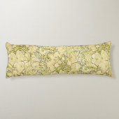 Coussins Longs Alfonse Mucha Art Nouveau Peonies Botanical Art (Dos)