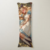 Coussins Longs Alice classique rêve de Wonderland (Devant (Vertical))