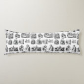 Coussins Longs Alice's Adventures in Wonderland motif (Devant)