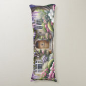 Coussins Longs Allée de jardin de conte de fées (Devant (Vertical))