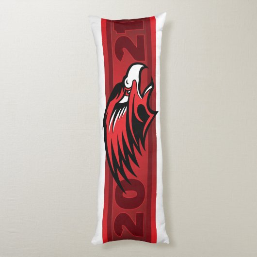 Coussins Longs Allendale Falcons #7 (Dos (Vertical))