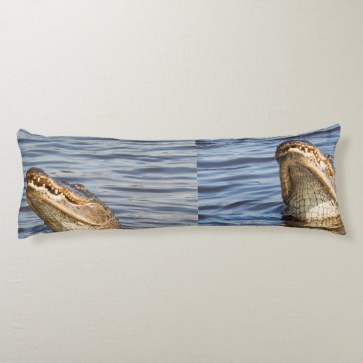 Coussins Longs Alligator américain (Dos)