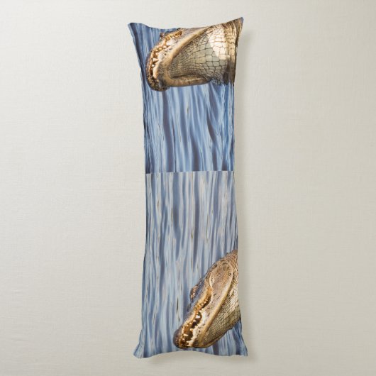 Coussins Longs Alligator américain (Dos (Vertical))