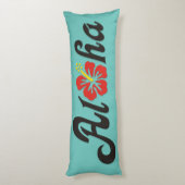 Coussins Longs Aloha Hibiscus - plat design Hawaii + vos idées (Dos (Vertical))