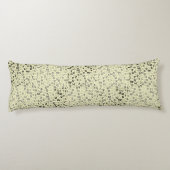 Coussins Longs Alphabets Motif 01 BW.w LYellow BG (Dos)