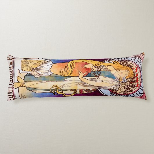 Coussins Longs Alphonse Mucha (Dos)