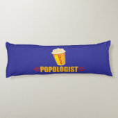 Coussins Longs Amateur de Popcorn Drôle (Dos)