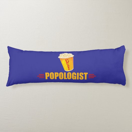 Coussins Longs Amateur de Popcorn Drôle (Devant)