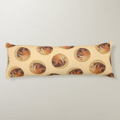 Coussins Longs American Kestrel Painting Original Wild Bird Art (Dos)