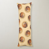 Coussins Longs American Kestrel Painting Original Wild Bird Art (Dos (Vertical))