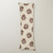 Coussins Longs American Water Spaniel Peinture Chien Art original (Devant (Vertical))