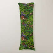 Coussins Longs Amimies et plantes des bois (Devant (Vertical))