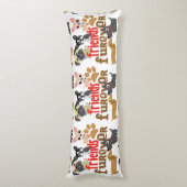 Coussins Longs Amis Chiens Furever Chiens Chiens Chiens Chiens Ch (Dos (Vertical))