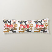 Coussins Longs Amis Chiens Furever Chiens Chiens Chiens Chiens Ch (Dos)