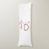 Coussins Longs Amour Amor Heart Valentine (Devant (Vertical))