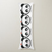 Coussins Longs Amour Panda® (Devant (Vertical))