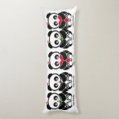 Coussins Longs Amour Panda® (Dos (Vertical))