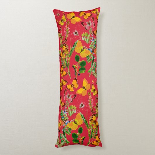 Coussins Longs Amour papillon (Dos (Vertical))