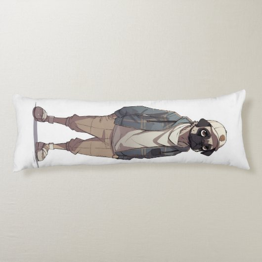 Coussins Longs Amusant Carlin Anime (Dos)