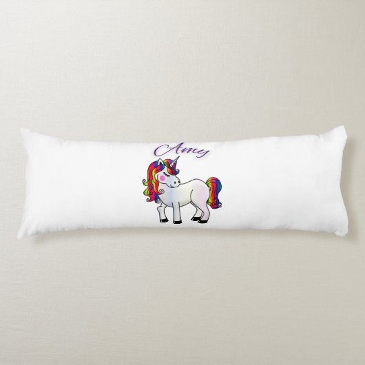Coussins Longs "Amy" Nom personnalisé Oreiller corps (Devant)