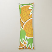 Coussins Longs Ananas funky (Dos (Vertical))