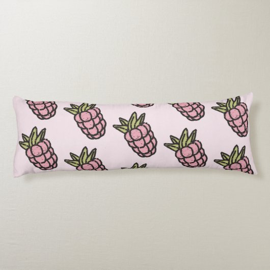 Coussins Longs Ananas Motif Y2K Retro Funky Retro (Dos)