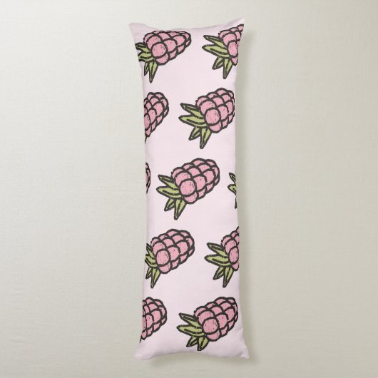 Coussins Longs Ananas Motif Y2K Retro Funky Retro (Dos (Vertical))