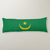 Coussins Longs Ancien drapeau de Mauritanie (Dos)