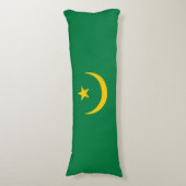 Coussins Longs Ancien drapeau de Mauritanie (Devant (Vertical))