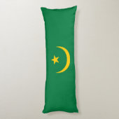Coussins Longs Ancien drapeau de Mauritanie (Dos (Vertical))
