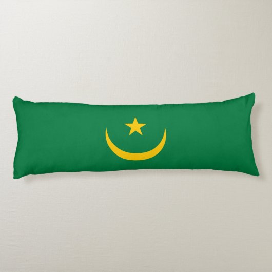 Coussins Longs Ancien drapeau mauritanien (Dos)