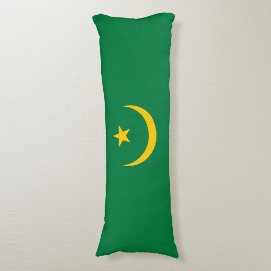 Coussins Longs Ancien drapeau mauritanien (Devant (Vertical))