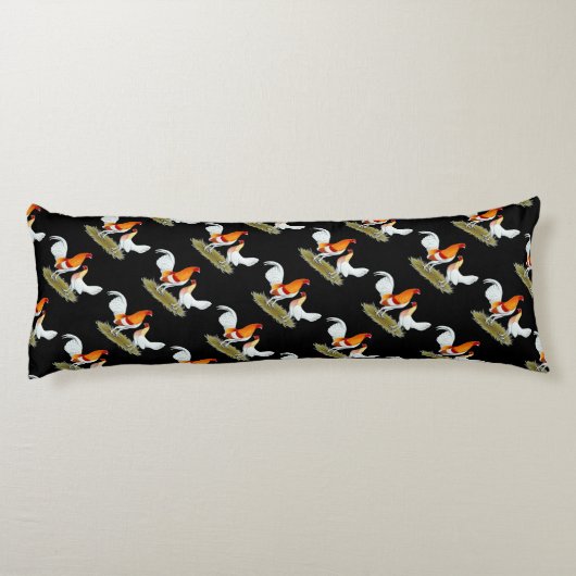 Coussins Longs Ancien jeu anglais Bantam : Red Pyle (Dos)