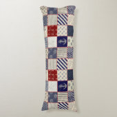 Coussins Longs Ancre à écoutille nautique Roue du navire (Devant (Vertical))