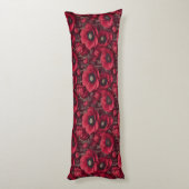 Coussins Longs Anémones Fleur Condo Décor Décoration Côtière (Dos (Vertical))